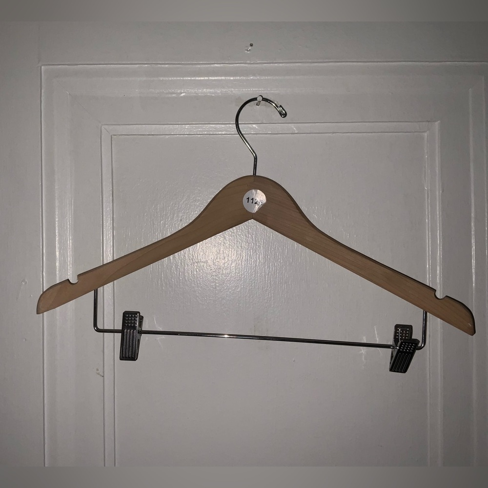 Wooden hangers 3 different styles to choose OS